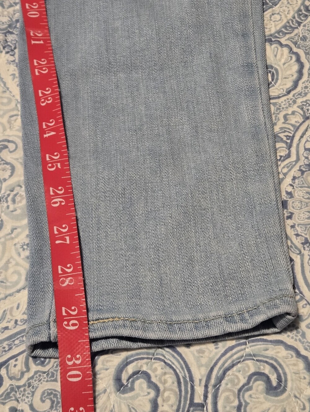 Levi's 721 High Rise Skinny Jeans Women's W34 L30 Light Wash Water<Less NWT - Picture 10 of 16